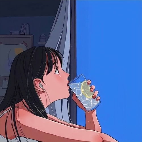 手绘高级女生头像
