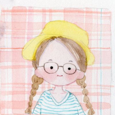手绘女生卡通头像可爱微信头像图片大全