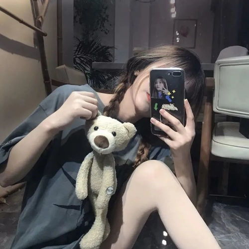 手机挡脸头像