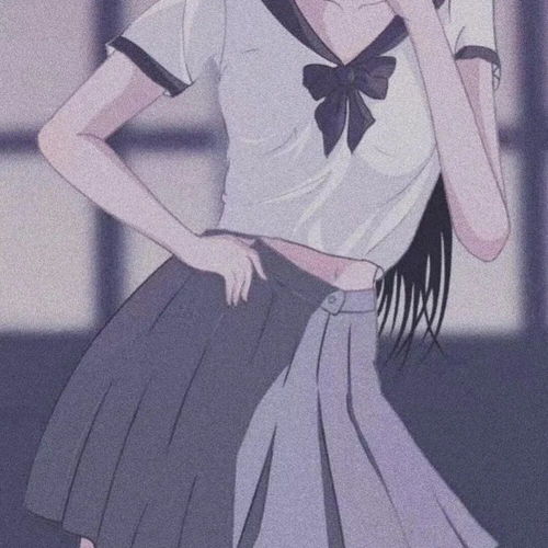 学院风jk女头动漫部位女生头像