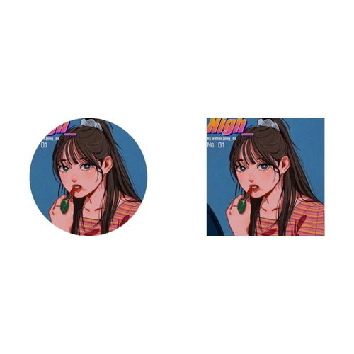 插画头像1126qq微信插画动漫女生头像