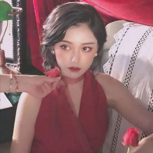 港风头像女女生