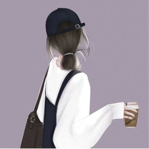 女生背影头像