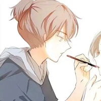 一半脸男一半脸女动漫头像图片