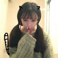扣扣女生头像小清新可爱单纯我这么可爱配你正合适