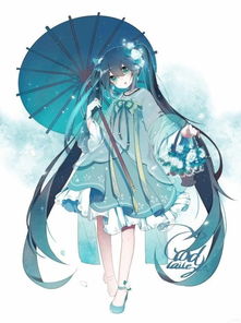 8张古典风格的初音未来美图壁纸,这是你没看过的东方之美