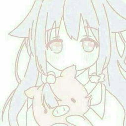 漫画女头像简约头像