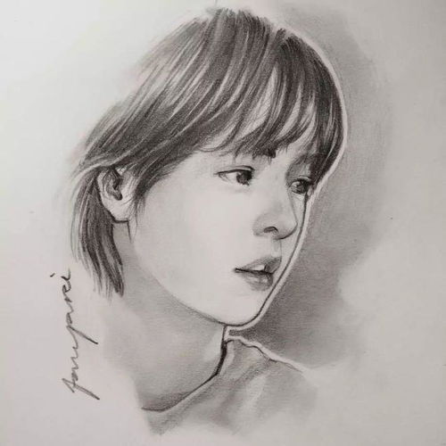 素描人物难画看完这个你或许会有些感悟