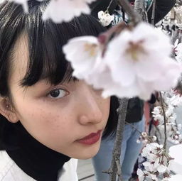 她的脸厌世中带着股小清新,还有一点小小的暗黑气质