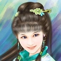 我喜欢你啊你知不知道古风美女qq头像