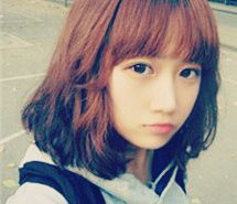 个性短发女生图片微信头像图片大全