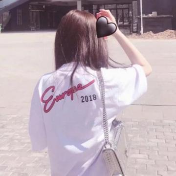 女生微信高清唯美头像背影