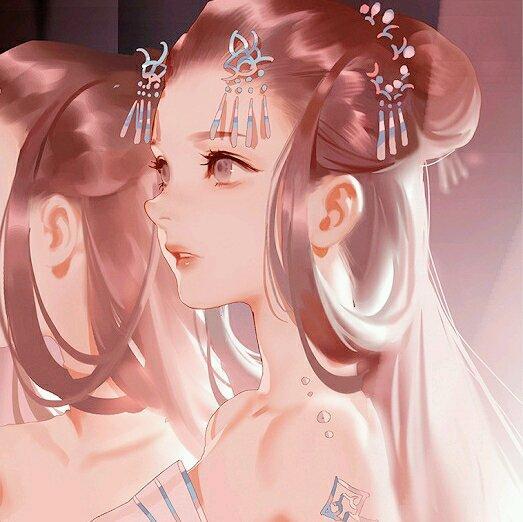 一组女生头像,我将看不见乌云有如含悲的歌吟