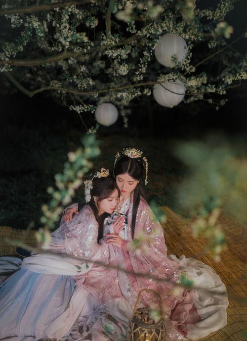 超仙双人古装华服摄影写真好看的汉服古风美女小姐姐图集