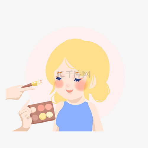 漫画美妆头像图片大全