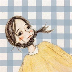 2018最新手绘女生头像唯美清新你可以幸福我愿意观望
