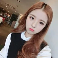 qq头像女生染发个性染发系女生qq头像