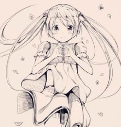 素描少女