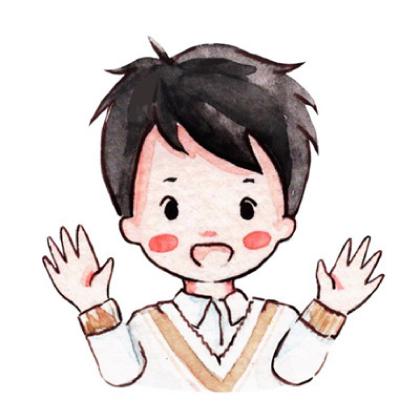 简约卡通头像手绘男