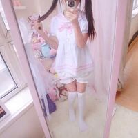 韩国网红小女孩哪吒头微信头像图片大全