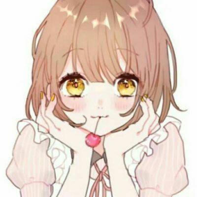 短发卡通头像女简约短发冷艳女生动漫头像大全