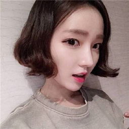 超短发女生头像中韩