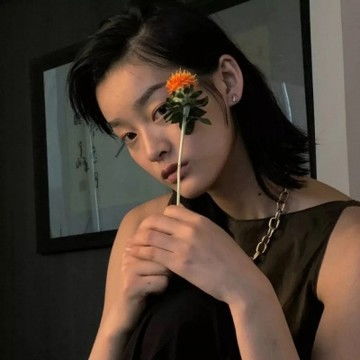 文艺头像女唯美图片大全气质真人微信头像女文艺范,女生头像图片