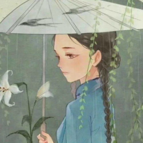 古风头像100张古风女子扶柔倾国色,风华绝世人