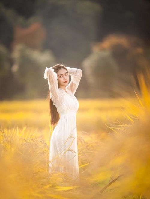 稻田拍摄美女人像,教你7个摄影技巧,满足好看唯美有意境的要求