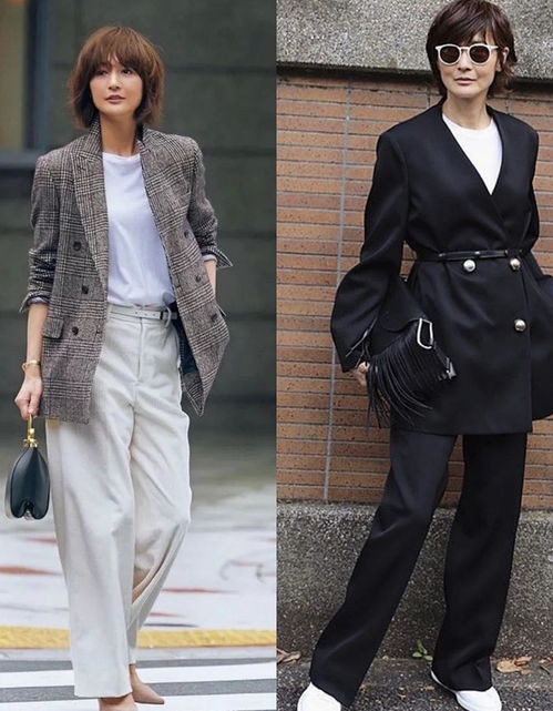 50岁女人不显老不扮嫩,学日本大婶的搭配,4件单品穿出好气质