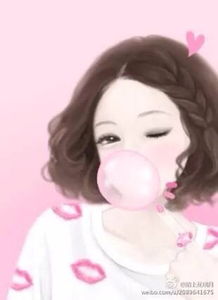 唯美女生头像壁纸韩国enakei插画最喜欢堆糖,美好生活研究所