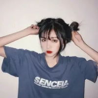韩范双丸子头女生头像韩版双丸子头女生可爱头像