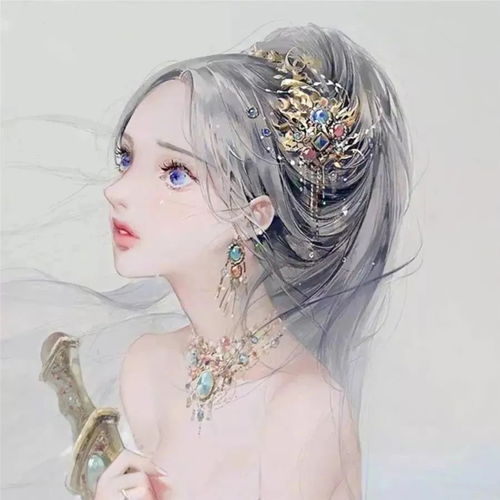 氛围感超绝的手绘动漫闺蜜头像