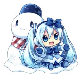这个是萌雪初音,求水初音和兔初音,这种类型的,萌