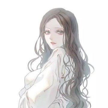 女生唯美漫画头像