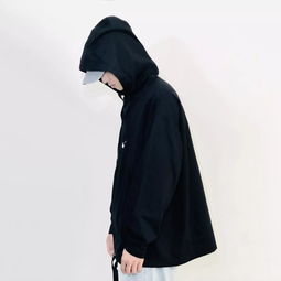 店长优选系列nike19ss耐克男女同款情侣款暗黑风套头半拉链外套