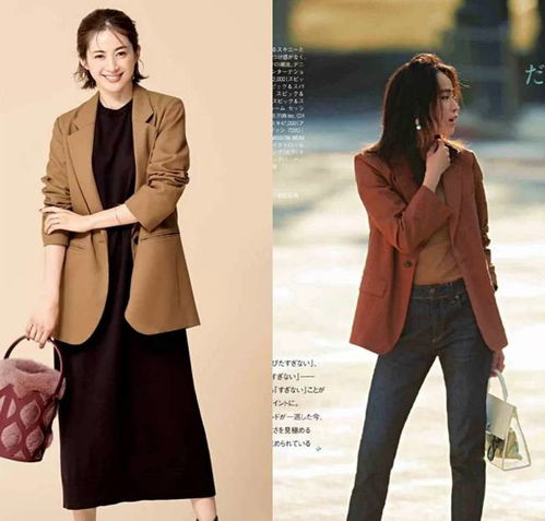春天羽绒服退场西装亮相成熟女人这么穿搭,很时髦