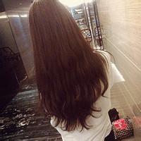 长发及腰女生唯美头像