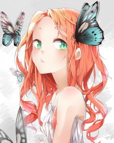 插画手绘二次元美女动漫萌壁纸