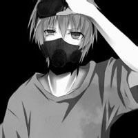 黑白动漫男女拥抱头像微信头像图片大全