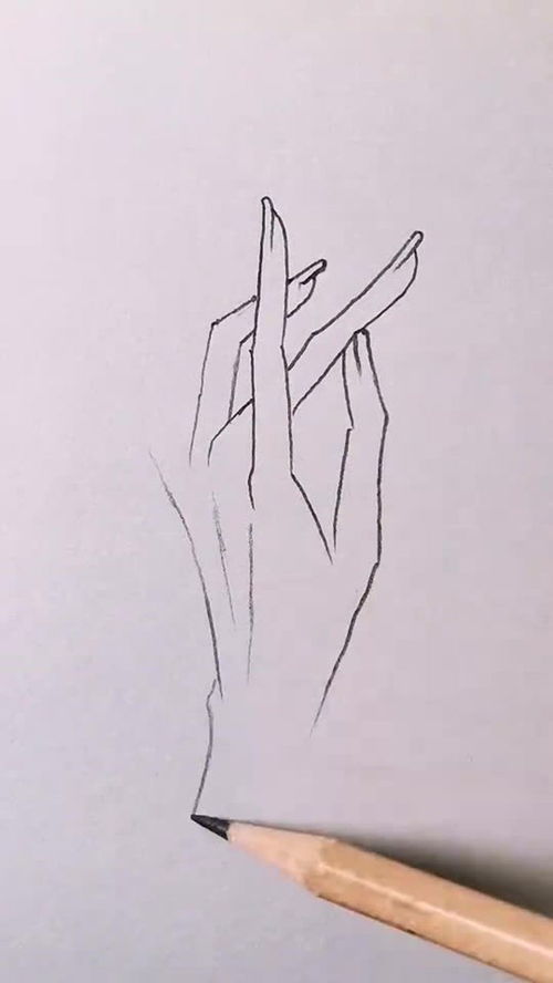 姐姐画的美女的手pk我画的美女的手,大家觉得哪个好看呢