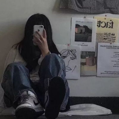 ins头像女小众穿出