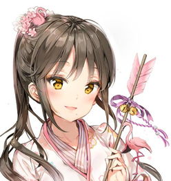二次元气质少女头像,呆萌可爱,楚楚动人,想必走到哪里都会特受欢迎吧