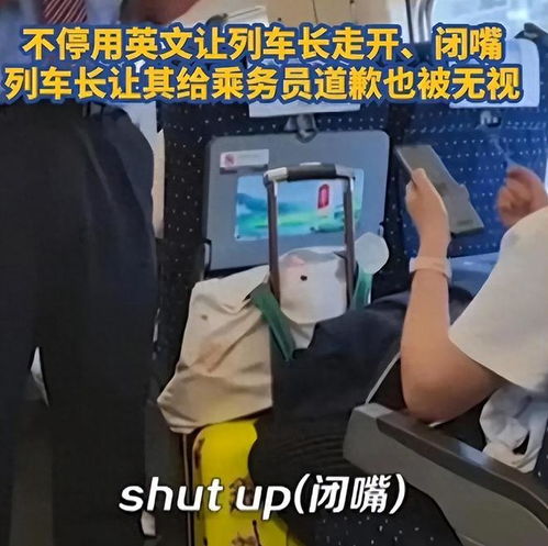 火了高铁上飙英语辱骂列车长女子身份被扒,职业生涯恐怕受影响