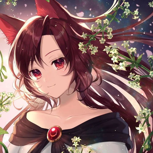 动漫美图画师桃子的插画作品