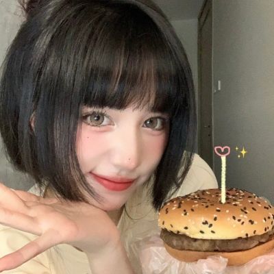 女生搞怪头像真人女头