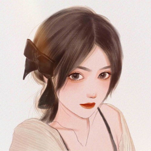 超唯美手绘女生头像