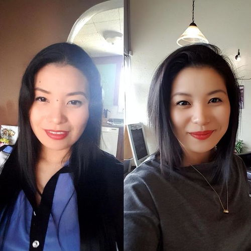 美女变身记30张剪发前后的惊艳对比照,大家怎么看