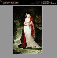西方美女复古画图片设计素材高清模板下载79.41mb油画装饰画大全