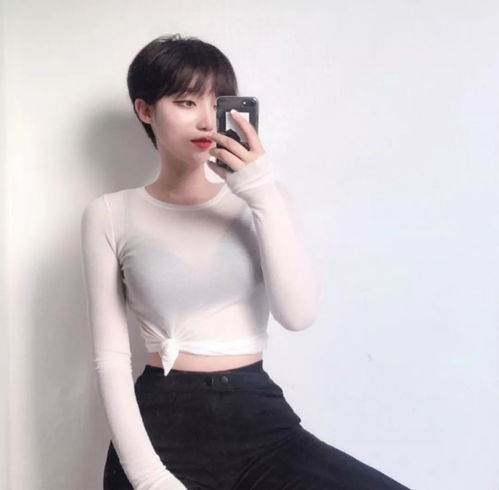 好身材配短发完美